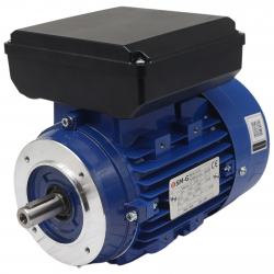 SILNIK ELEKTRYCZNY 0,75kW 230V 1420obr 1FAZOWY KONDENSATOR PRACY ROZRUCHU